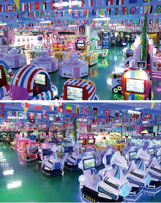 百惠动漫 商场广场中的电玩新势力——枪机与格斗机的魅力